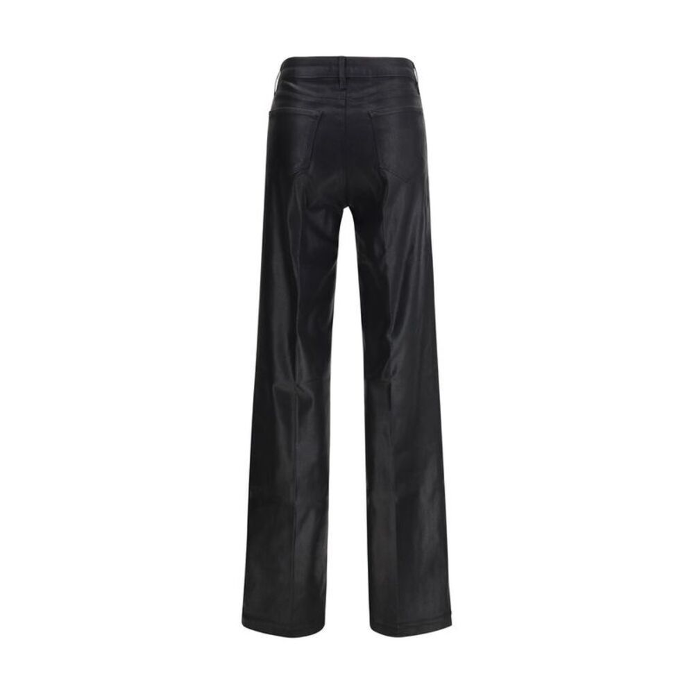 L'Agence Black Cotton Jeans Women's Denim - Picture 2 of 3